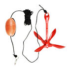 1.5Kg Folding Anchor Ft Rope, And Marker Buoy - Skis Small
