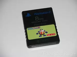 Sony PS2 Speicherkarte 8 MB ~ Haustier im Fernseher (grün) ~ Menge 1 - Bild 1 von 1