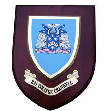 RAF College Cranwell Wall Plaque Royal Air Force Hand Made For MOD