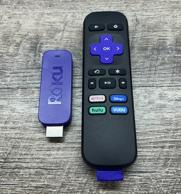 Roku Streaming Stick 3500X HDMI Roxo USB Testado Funcionando Sem Cabo de Alimentação! - Imagem 1 de 4