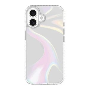 onn Phone Case for iPhone 16, Iridescent Illusion - Picture 1 of 8
