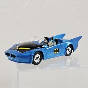 Corgi 1980s DC Comics Batmobile Blue #77307 Diecast Car 1:43 Scale - Picture 1 of 16