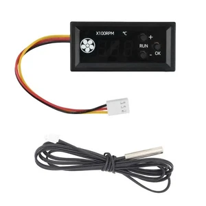 DC12V For PWM Fan Controller with 3P Connector and Multiple Probe Lengths - Picture 1 of 37
