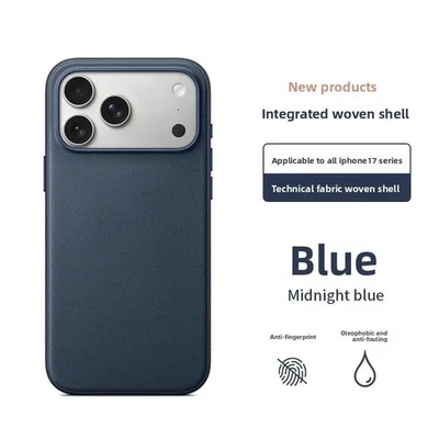 Funda Tejida Tecnología Original Alta Calidad para iPhone 17 Cubierta Magnética Foto 1 de 4