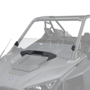 Polaris Lock & Ride Half Windshield - Hard Coat Poly, Mid - Picture 1 of 3