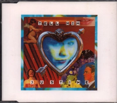 Justine Tell Him CD UK Plaza 1994 single PZA076CD - Image 1 of 2