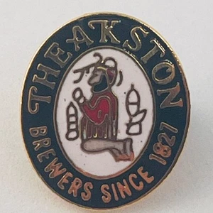 Theakston Brewers Enamel Pin Badge Brewery Brewing Beer Ale Masham N. Yorkshire - Bild 1 von 2