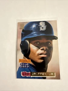 KEN GRIFFEY JR. 1994 Topps Stadium Club GOLD Dugout Dirt #7 Seattle Mariners HOF - Picture 1 of 2