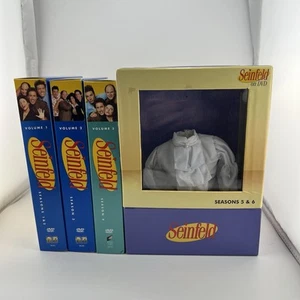 Seinfeld Complete Season 1-6 First To Six DVD Replica Jerry’s Puffy Shirt - Picture 1 of 8
