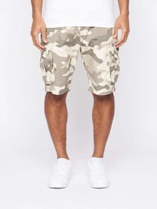 Crosshatch - Pantaloncini corti da uomo 'Watchford' - Stone Camo - Foto 1 di 17