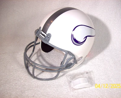 FRANKLIN MINNESOTA VIKINGS БЕЛЫЙ ВНЕ ЗИМЫ МОЛОДЕЖИ МАЛЬЧИКОВ ДЕТСКИЙ ШЛЕМ И ПОДБОРОДОК РЕМЕНЬ - Изображение 1 из 4