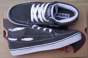 TONY HAWK "THZACARYGRAY" SNEAKERS UOMO PELLE SCAMOSCIATA GRIGIA TG 7 a 8 LISTA $60 - Foto 1 di 4