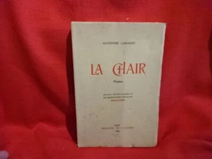 LAMARRE (Alphonse) - La Chair, poèmes.  - Picture 1 of 10