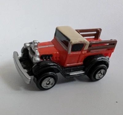 Micro Máquinas Ford Modelo T Pickup Naranja 1987 Galoob De Colección Foto 1 de 3