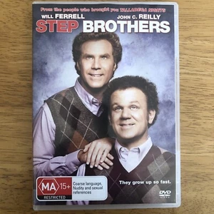 Step Brothers DVD 2008 Movie Comedy Classic Will Ferrell John C. Reilly Goofy - Picture 1 of 3