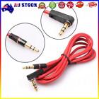 3.5mm Aux Stereo Audio Jack Cable Cord Wire For Skullcandy Hesh 2 Headphone *