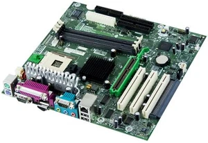 COMPAQ 252608-001 PGA478 3x SDRAM  AGP PCI MAINBOARD FÜR EVO D300 D500 - Picture 1 of 2