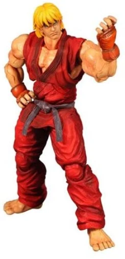 Super Street Fighter IV Arcade Edition Play Arts Kai Ken Figure V4