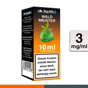 Nikoliquids Waldmeister 3 mg/ml Flasche 10 ml E-Liquid - Bild 1 von 1