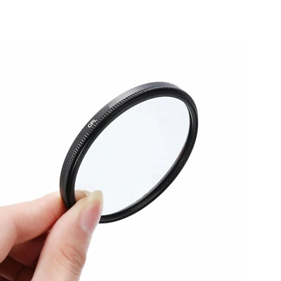 46/55/58/62mm CPL Polarizing Lens Filter for Canon, Nikon, Sony DSLR Cameras - Image 1 of 4