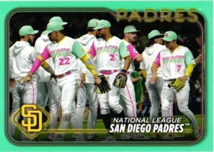 San Diego Padres - Aqua Parallel - 2024 Topps Series 1 - #2 - Bild 1 von 2