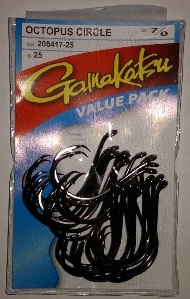 Ganchos de pesca Gamakatsu Pulpo Círculo Talla 7/0 AMT 25 Foto 1 de 1