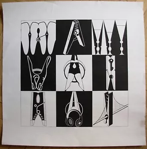 Ukrainian Original Silkscreen POSTER Art design by Mikula print graphic - Picture 1 of 2