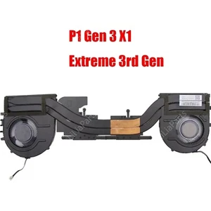 CPU FAN Heatsink For ThinkPad P1 Gen 3 X1 Extreme 3rd Gen 5H40Y67588 55H40Y67590 - Afbeelding 1 van 4