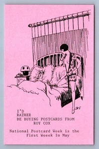 Vtg Advertising Postcard Week Rather Be Buying Cards From Roy Cox Baltimore MD - Picture 1 of 2