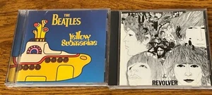 The Beatles - Yellow Submarine and Revolver - CASES ONLY with booklets - no CDs - Picture 1 of 1