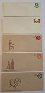 Lot of 5 unused envelopes 13 c USA - Picture 1 of 3