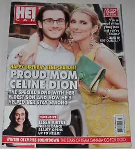 Hello Canada Magazine No 593 Feb12 2018 Celine Dion Tessa Virtue Elton John - Bild 1 von 12