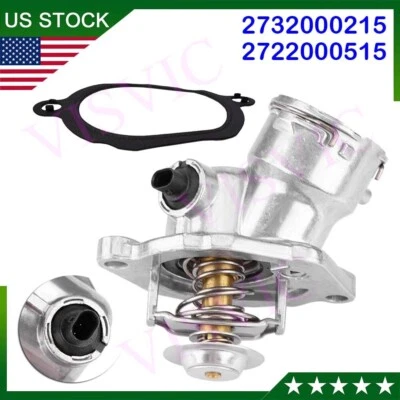 Fit 07-15 Mercedes-Benz  GL450 G550 E550 S550 ML550 Engine Coolant Thermostat — 第 1/4 张图片