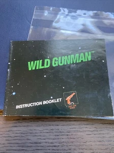 Wild Gunman Nintendo Nes Manual Only First Print No "TM" Good Cond - Bild 1 von 8