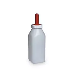 Calf Bottle & Nipple Complete Screw On Merricks 2 Quart Plastic Dairy - Picture 1 of 1
