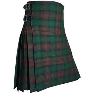 Kilts For Clan Herren Braun Uhr Tartan Kilt Handarbeit Traditioneller Kilt zu verkaufen - Bild 1 von 5