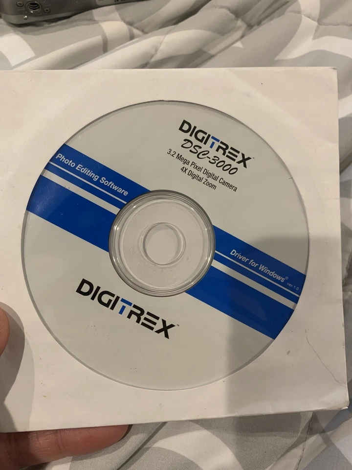 DIGITREX DSC 3000 Ulead Photo Editing Software Driver CD-ROM  - Image 1 of 1