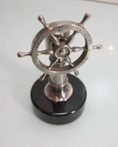 Cortadora de cigarros antigua rueda de barco rueda de mando Fried Krupp AG astillero quilla (D3) - Imagen 1 de 5