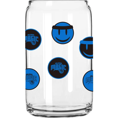 Orlando Magic 16oz. Smiley Can Glass Cover