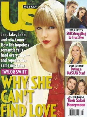 US WEEKLY Magazine Nov. 19 2012 Taylor Swift Robert Pattinson Justin Timberlake - Image 1 of 2
