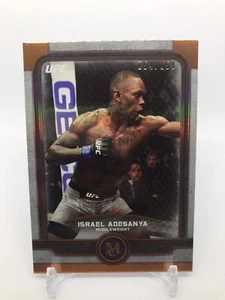 Topps 2019 UFC Museum Collection Israel Adesanya 54/159 Bronze Prizm? - Bild 1 von 2