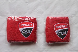 Polsini Moto Serbatoio Olio Freno/Frizione CP Grande/Piccolo DUCATI CORSE Rosso - Foto 1 di 4