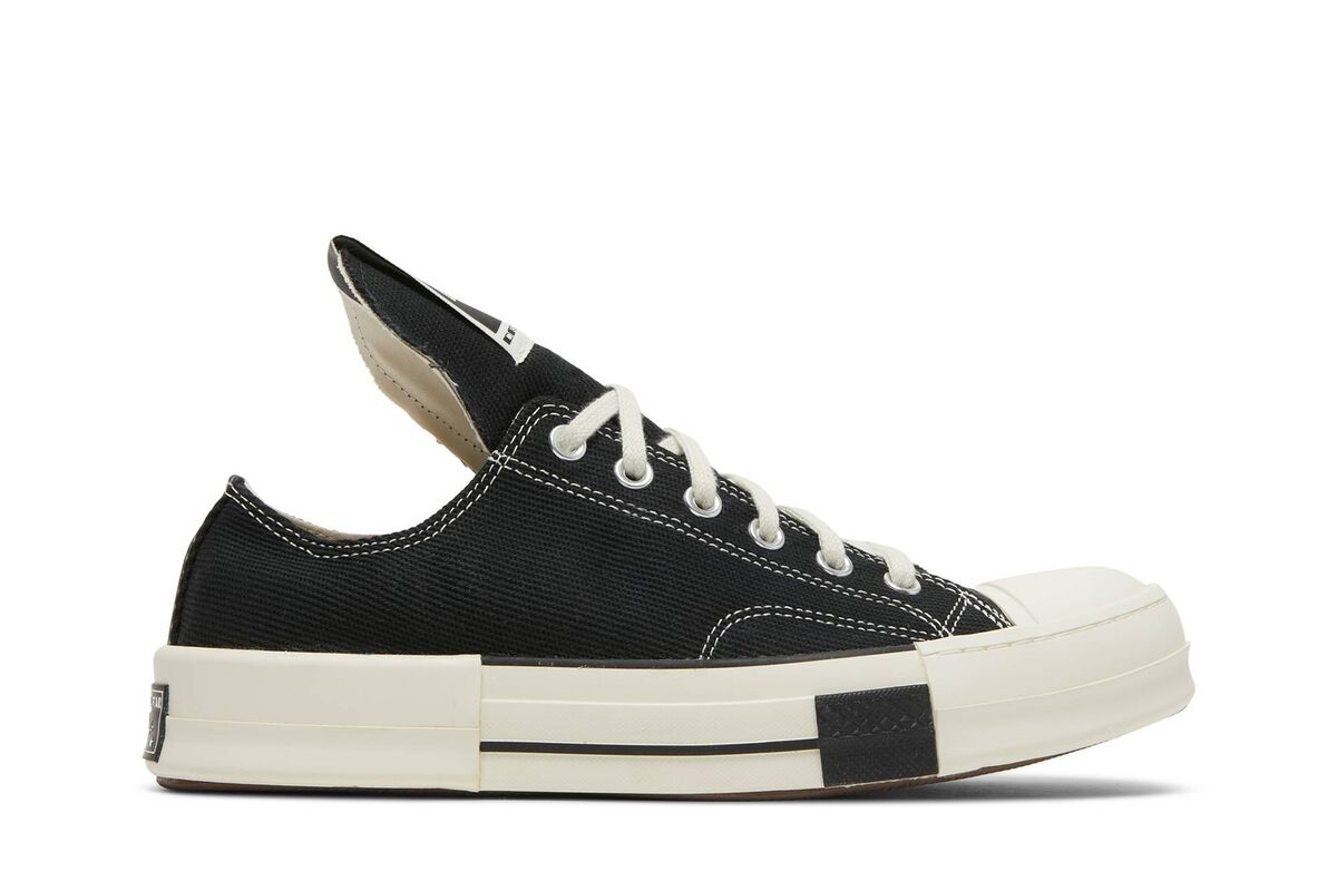 Converse Rick Owens x DRKSHDW DRKSTAR Chuck 70 Low Black for Converse Rick Owens x DRKSHDW DRKSTAR Chuck 70 Low Black for