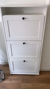 Schuhschrank in weiß von Ikea - Bild 1 von 1