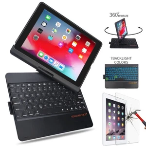 FROM TABLET TO LAPTOP, Armor Case With Keyboard for All iPad Air 13"/11"/12.9" - Picture 1 of 18