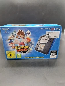 NINTENDO 2DS KONSOLE - YO-KAI WATCH EDITION - SCHWARZ/BLAU - OVP - Bild 1 von 11