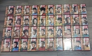 Original 40 DVD Star Trek TOS collection and Pins - Picture 1 of 2