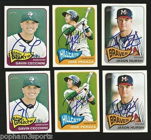 JASON HURSH Signed/Autographed 2014 TOPPS HERITAGE MINOR LEAGUE MiLB CARD w/COA - Picture 1 of 1