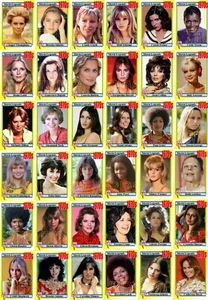 Actresses of the 1970s Movie Trading Cards Series 2 Ekland, Fisher, Kinski Adams - Foto 1 di 1