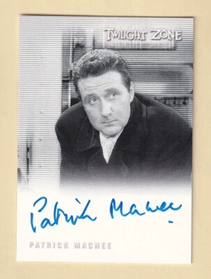 Twilight Zone Complete 2009 autograph card A-107 Patrick Macnee - Image 1 of 2